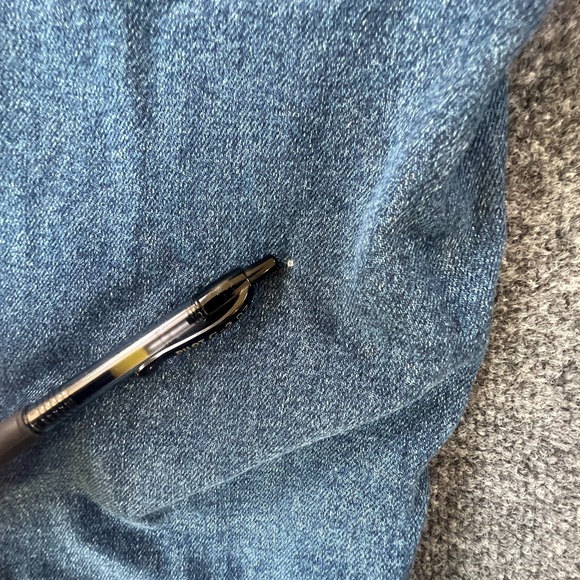 Levi's 515 Bootcut Leg Jeans Women 30x29 Blue Denim Stretch Mid Rise Medium Wash - Picture 12 of 16